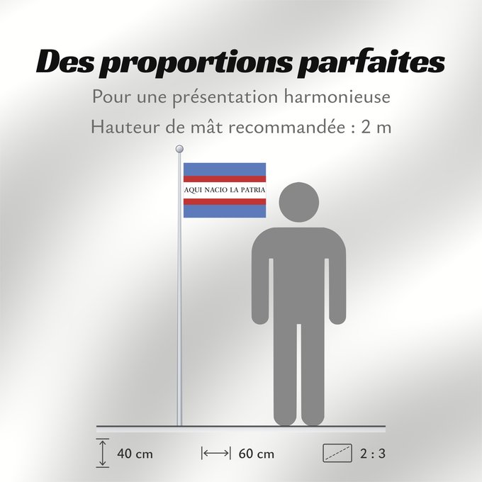 Proportions du drapeau : Soriano Department	Soriano	département de Soriano