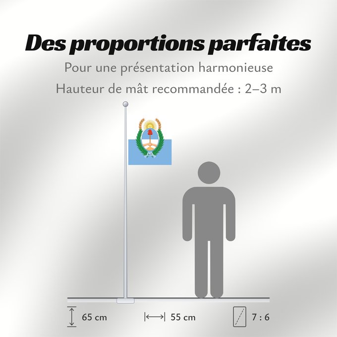 Proportions du drapeau : Provincia de Mendoza	Mendoza Province, Argentina	Province de Mendoza	Provincia de Mendoza, Argentina	Mendoza (Provinz)	Provincia di Mendoza