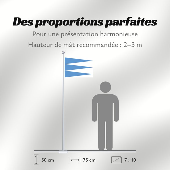 Proportions du drapeau : Sogn og Fjordane	comté de Sogn og Fjordane	Sogn og Fjordane, Norway