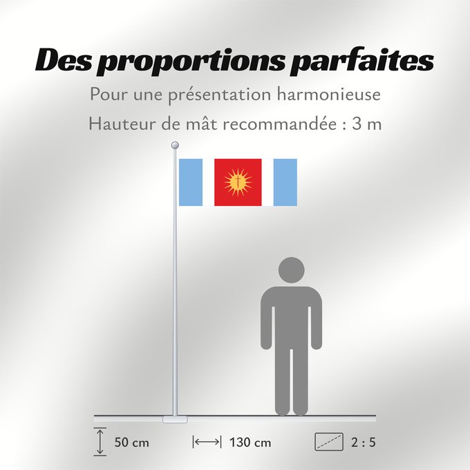 Proportions du drapeau : Provincia de Santiago del Estero	Santiago del Estero Province	province de Santiago del Estero	provincia de Santiago del Estero	Santiago del Estero (Provinz)	provincia di Santiago del Estero	Santiago del Estero, Argentina