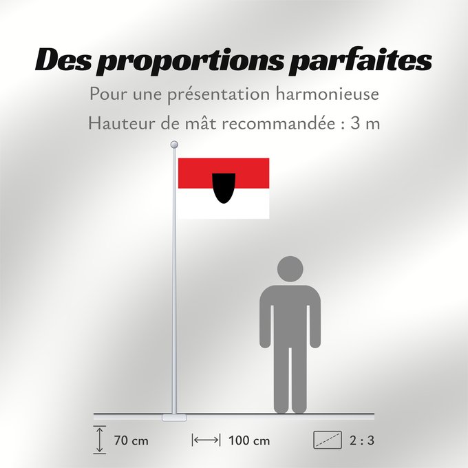 Proportions du drapeau : Vienna Austrian capital Vienna Vienne Wien Landesflagge der österreichischen Bundeshauptstadt Wien§ 3 des Gesetzes über die Symbole der Bundeshauptstadt Wien legt fest Die Farben der Bundeshauptstadt Wien sind rot-weiß