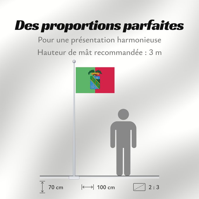 Proportions du drapeau : Latina	Province of Latina	Province de Latina	Provincia de Latina	Provinz Latina	Provincia di Latina