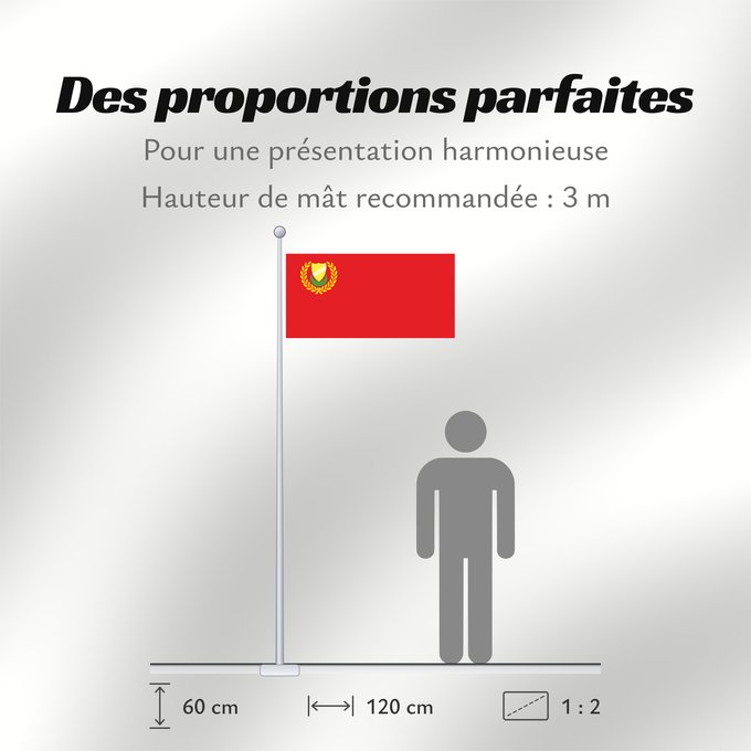 Proportions du drapeau : Kedah	Malaysian state of Kedah.   version	Kedah 