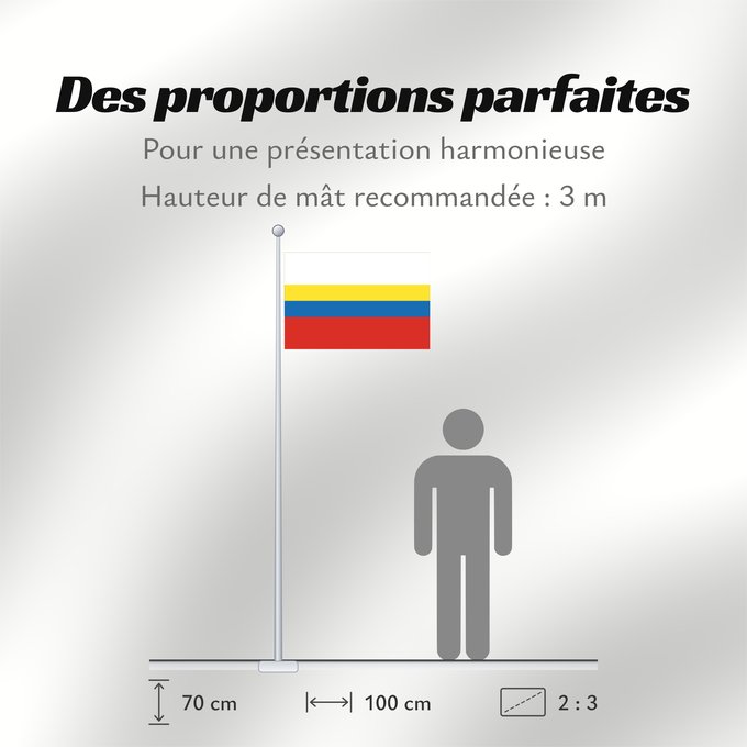 Proportions du drapeau : Presovsky vlajka	Prešov Region	Région de Prešov	Región de Prešov	Prešov