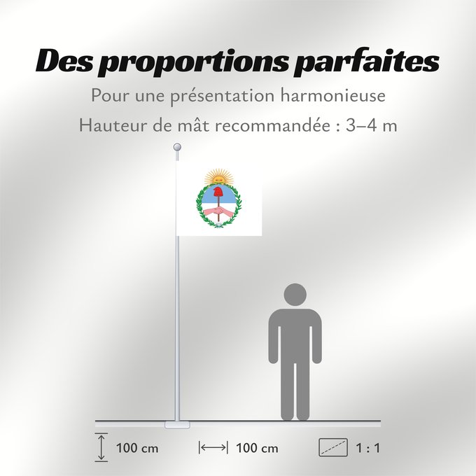 Proportions du drapeau : Provincia de Jujuy	Jujuy Province	province de Jujuy	Jujuy (Provinz)	Provincia di Jujuy