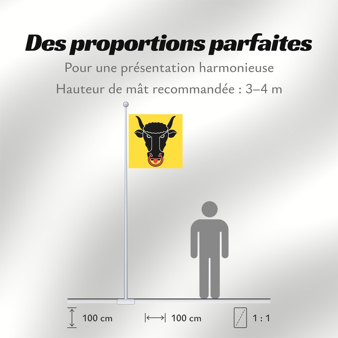 Proportions du drapeau : Canton of Uri Canton of Uri in Switzerland canton d'Uri Cantón de Uri: Kantons Uri Schweiz Uri