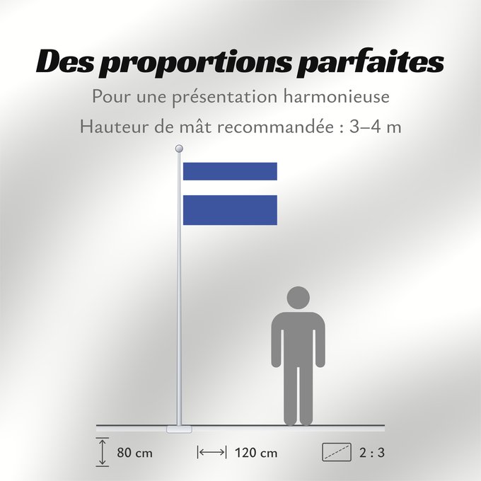 Proportions du drapeau : Coventry