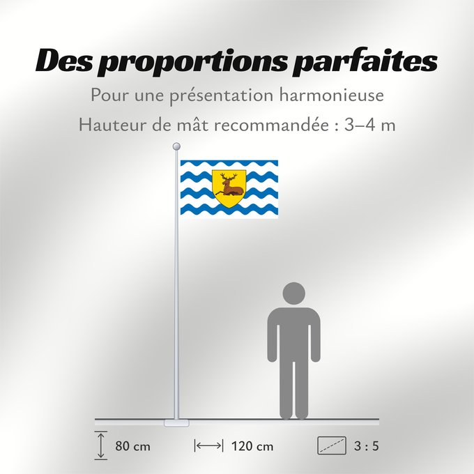 Proportions du drapeau : County Flag of Hertfordshire	Hertfordshire	Hertfordshire flag