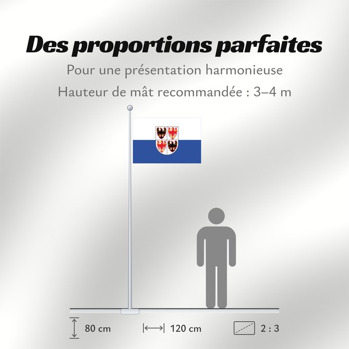 Proportions du drapeau : Trentino-South Tyrol	It is easy to put a border around this flag image	Région Autonome Trentin-Haut-Adige, Italie	Región Autónoma Trentino-Alto Adigio, Italia	Autonomen Region Trentino-Südtirol, Italien	Regione Autonoma Trentino-Alto Adige, Italia	Bannera
