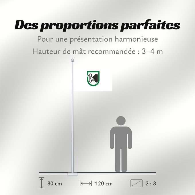 Proportions du drapeau : Marche	It is easy to put a border around this flag image	marche	Marcas	Italienischen Region Marken	Regione italiana Marche