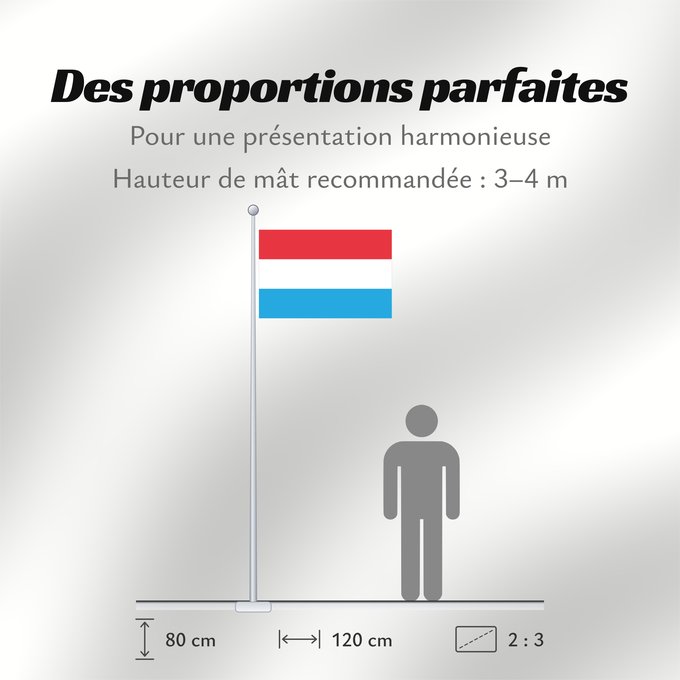 Proportions du drapeau : Luxembourg Luxemburgo Luxemburg Lussemburghese Luksemburga Сцяг Люксембурга Национално знаме на Люксембург Banniel Luksembourg Lucemburská vlajka Luxembourgs Σημαία του Λουξεμβούργου Luksemburgi lipp پرچم لوکزامبورگ Luxemburgin Lucsamburg ლუქსემბურგის დრო