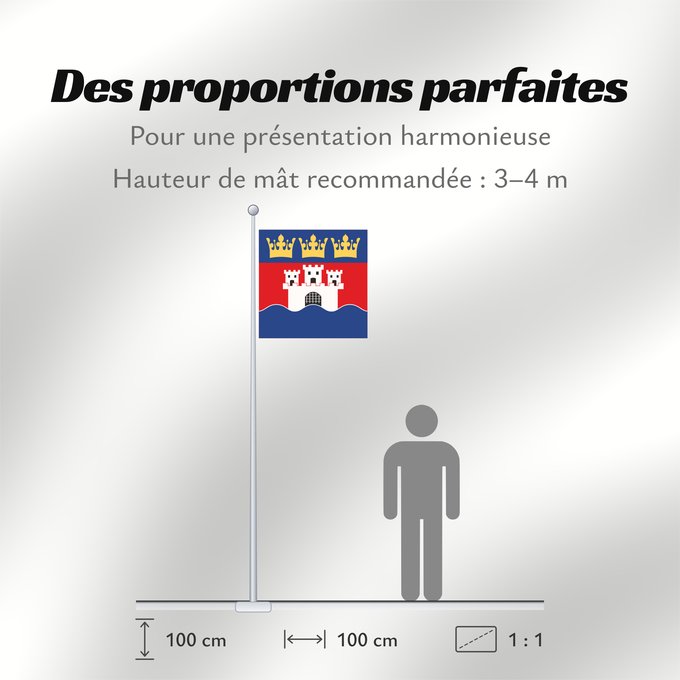 Proportions du drapeau : Jönköpings län vapenflagga	Jönköping County in Sweden	Jönköping	Jönköpings läns vapenflagga
