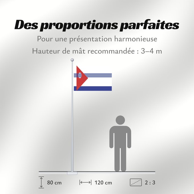 Proportions du drapeau : Artigas Department département d'Artigas Departamento de Artigas Artigas (Departamento) Artigas Dipartimento