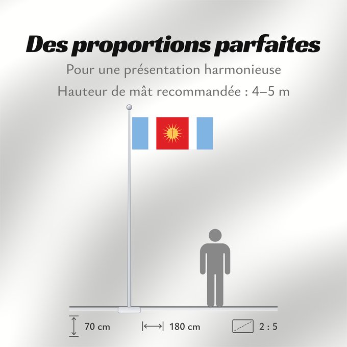 Proportions du drapeau : Provincia de Santiago del Estero	Santiago del Estero Province	province de Santiago del Estero	provincia de Santiago del Estero	Santiago del Estero (Provinz)	provincia di Santiago del Estero	Santiago del Estero, Argentina