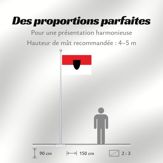 Proportions du drapeau : Vienna Austrian capital Vienna Vienne Wien Landesflagge der österreichischen Bundeshauptstadt Wien§ 3 des Gesetzes über die Symbole der Bundeshauptstadt Wien legt fest Die Farben der Bundeshauptstadt Wien sind rot-weiß
