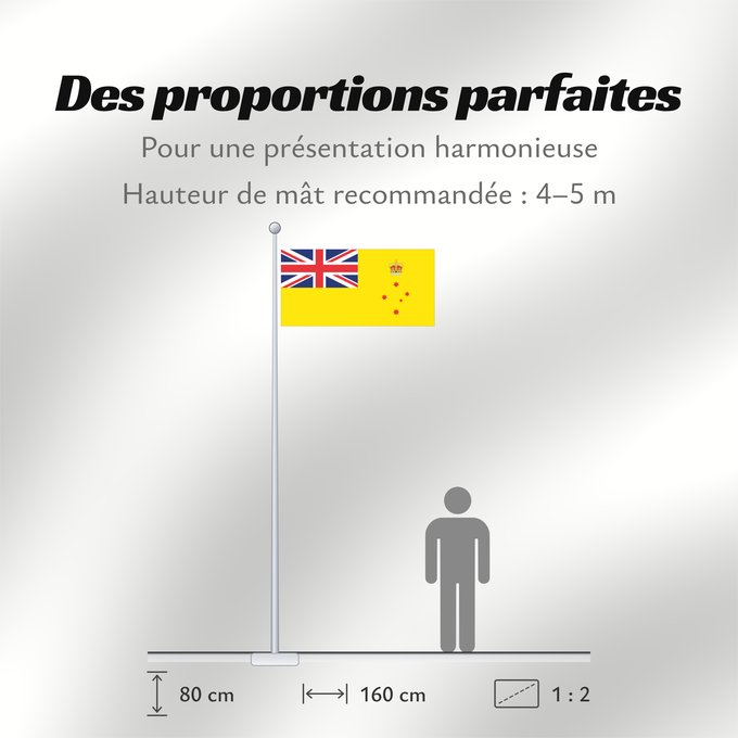 Proportions du drapeau : Governor of Victoria Gouverneur de Victoria Gobernador de Victoria Gouverneur von Victoria Governatore di Victoria