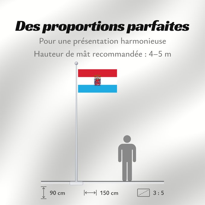 Proportions du drapeau : Province of Luxembourg  Belgium	This W3C-unspecified vector image was created with Adobe Illustrator	Un drapeau non-officiel de la province de Luxembourg  Belgique	Luxemburgo (BE)	Luxemburg (Belgien)	Lussemburgo (BE)
