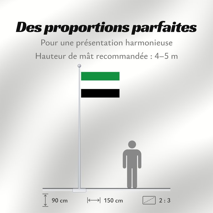 Proportions du drapeau : Putumayo Putumayo. Created by Fibonacci Putmayo. Hecha por Fibonacci