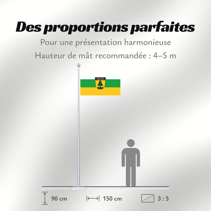 Proportions du drapeau : Altenthann (Bayerischer Wald)