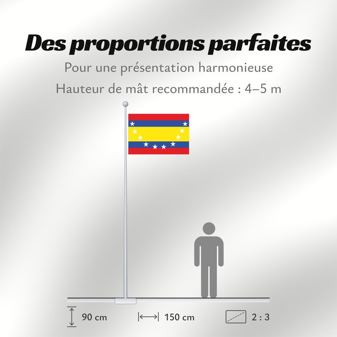 Proportions du drapeau : Província Loja