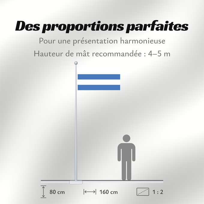 Proportions du drapeau : Kärdla lipp