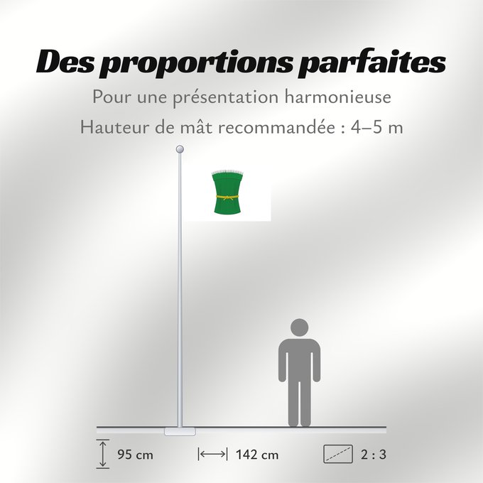 Proportions du drapeau : Jonquera	It is easy to put a border around this flag image	La Jonquera	Jonquera Bandera apaisada	Jonquera Bandera apaïsada
