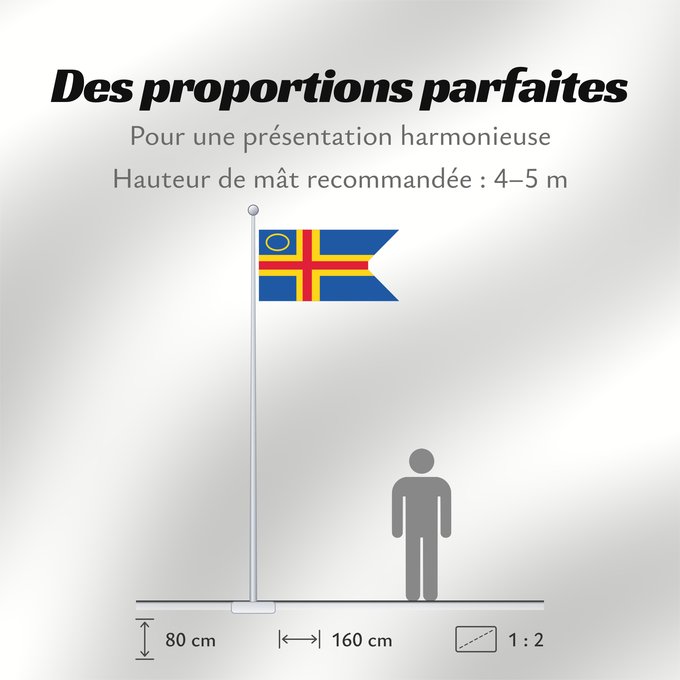 Proportions du drapeau : Åland Yachting Clubs This file is in the public domain in Finland because it is a part of a decision or a statement issued by a public authority or other public body in Finland and is not an independent work Clubs de voile d'Åland Clubes Náuticos de Åland