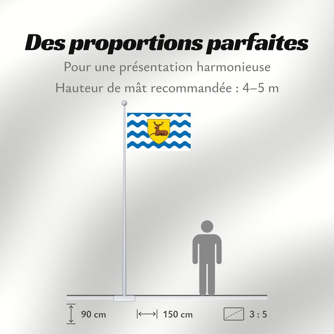 Proportions du drapeau : County Flag of Hertfordshire Hertfordshire Hertfordshire flag