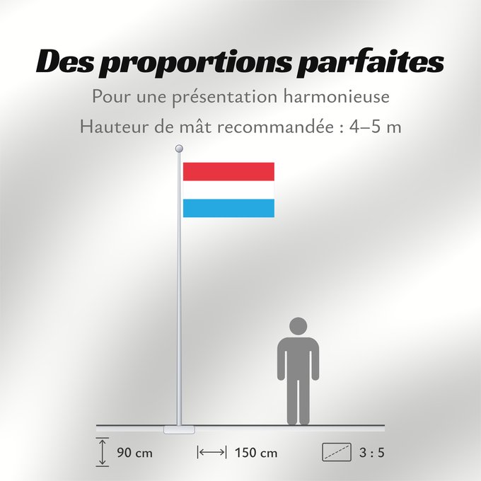 Proportions du drapeau : Luxembourg	Luxemburgo	Luxemburg	Lussemburghese	Luksemburga	Сцяг Люксембурга	Национално знаме на Люксембург	Banniel Luksembourg	Lucemburská vlajka	Luxembourgs	Σημαία του Λουξεμβούργου	Luksemburgi lipp	پرچم لوکزامبورگ	Luxemburgin	Lucsamburg	ლუქსემბურგის დრო