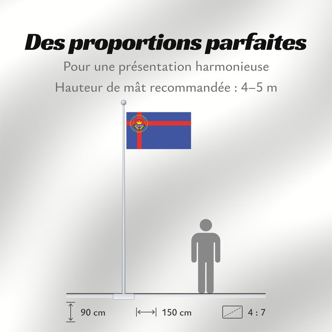 Proportions du drapeau : Debarca Municipality, North Macedonia	Debarca Municipality	Municipalité de Debarca	Municipio de Debarca	Gemeinde Debarca	Comune di Debarca	Знаме на Општина Дебарца