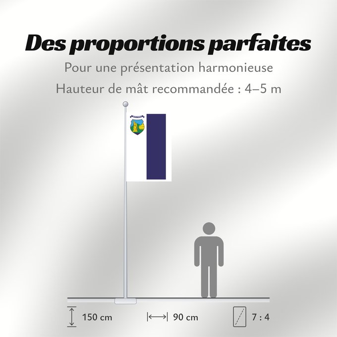 Proportions du drapeau : Delčevo Municipality	Delčevo Municipality, Macedonia	Знаме на Општина Делчево