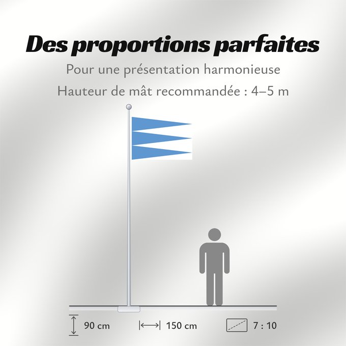 Proportions du drapeau : Sogn og Fjordane	comté de Sogn og Fjordane	Sogn og Fjordane, Norway