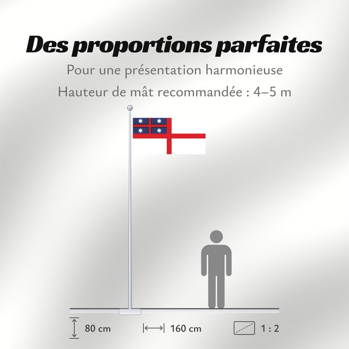 Proportions du drapeau : UnitedTribesUnofficial