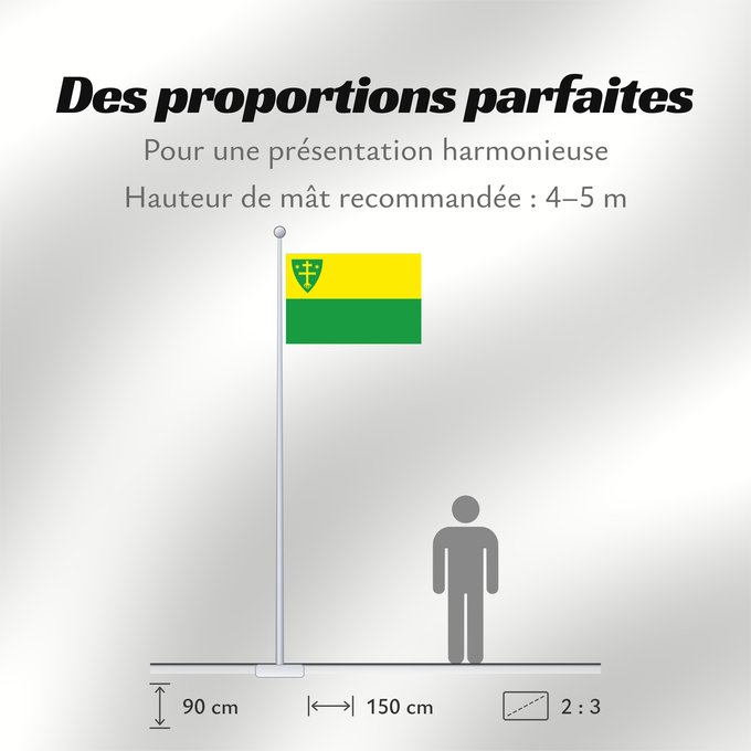 Proportions du drapeau : Žilina Vlajka	Slovak city Žilina	Žilina  mesto na Slovensku  – Vlajka