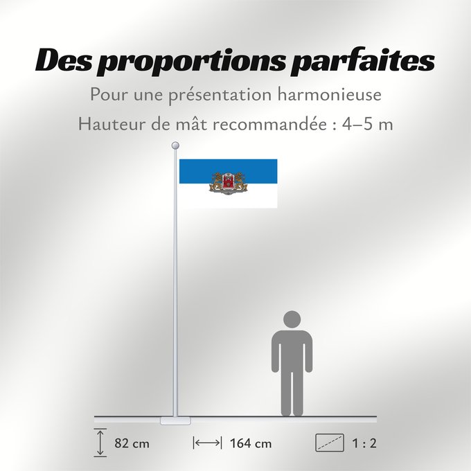 Proportions du drapeau : Riga	Latvian city of Riga	Stadt Riga	Rīgas pilsētas	Флаг города Риги