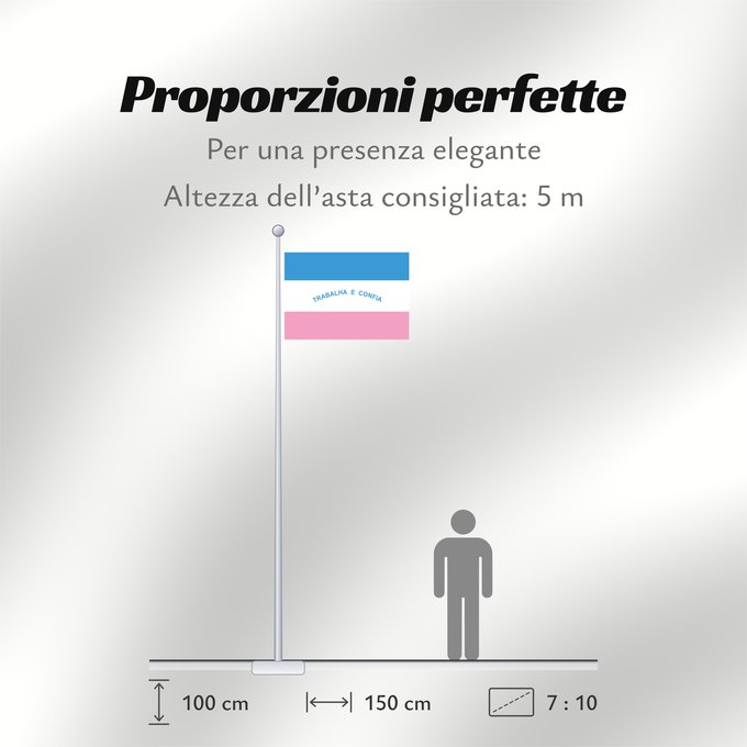 Proporzioni della bandiera: Espírito Santo