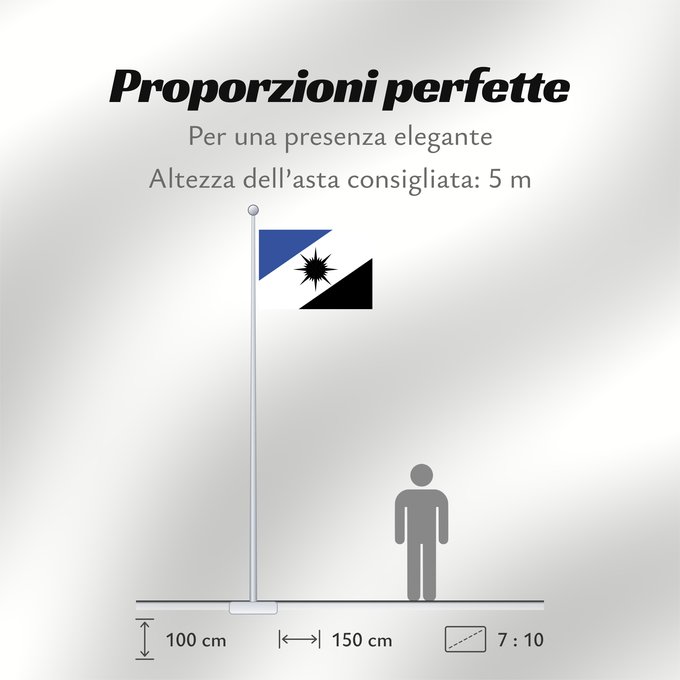 Proporzioni della bandiera: Tocantins	State of Tocantins, Brazil	Estado do Tocantins, Brasil
