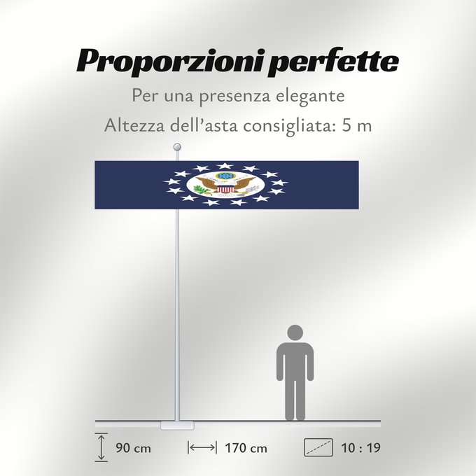 Proporzioni della bandiera: United States ambassador US Ambassador to an accredited sovereign foreign government Ambassadors of the United States Ambasciatori degli Stati Uniti