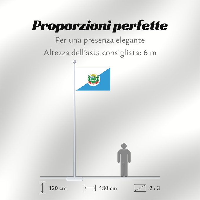 Proporzioni della bandiera: Igarata SaoPaulo Brasil	Igaratá	Município de Igaratá no Estado de São Paulo