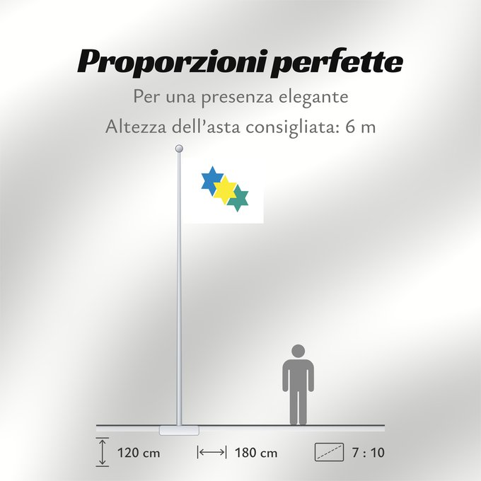 Proporzioni della bandiera: Ji-paraná Ji-Paraná Município de Ji-Paraná no Estado de Rondônia