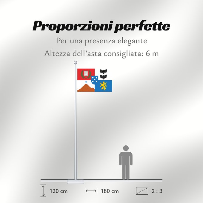 Proporzioni della bandiera: Casablanca Casablanca, Chile