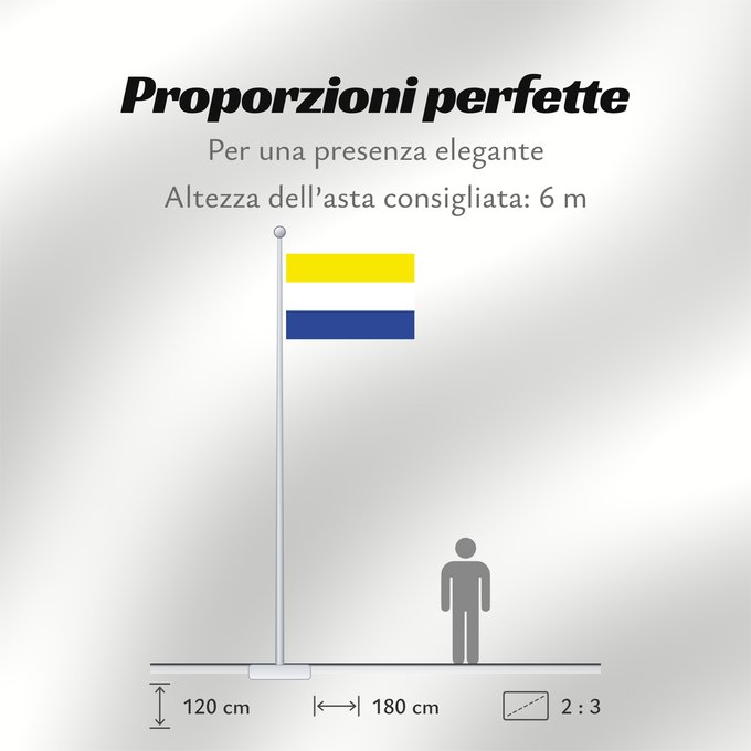 Proporzioni della bandiera: Panguipulli Panguipulli, Chile