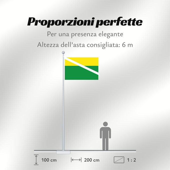 Proporzioni della bandiera: Chiriguaná  Cesar	Chiriguaná (Cesar)	Municipio de Chiriguaná  Cesar