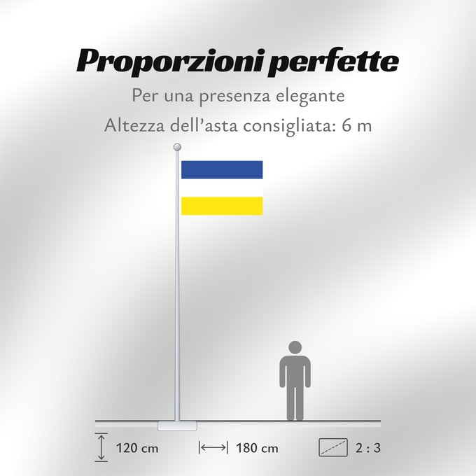 Proporzioni della bandiera: Palestina Huila Palestina (Huila) Municipio de Palestina Huila