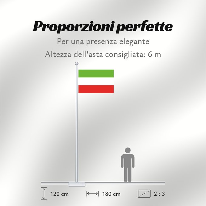 Proporzioni della bandiera: San Juan de Arama, Meta