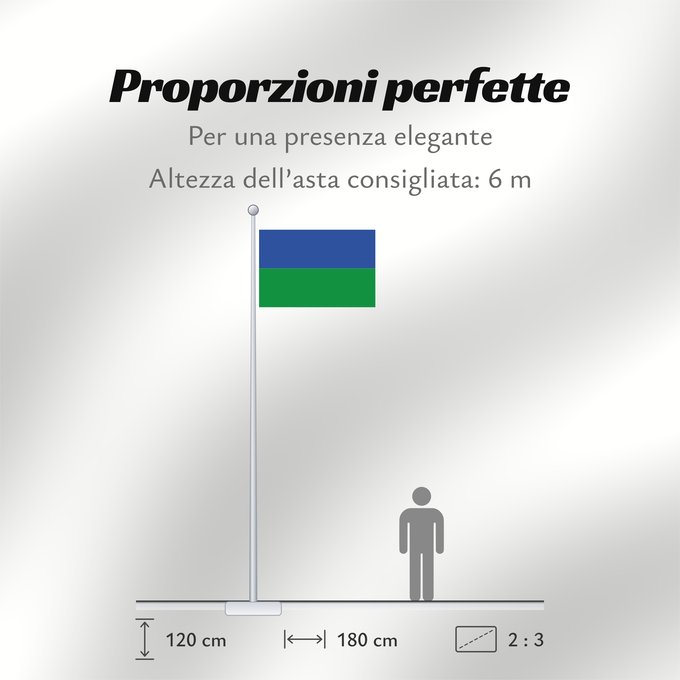 Proporzioni della bandiera: Soledad Atlántico Soledad (Atlántico) Municipio de Soledad Atlántico