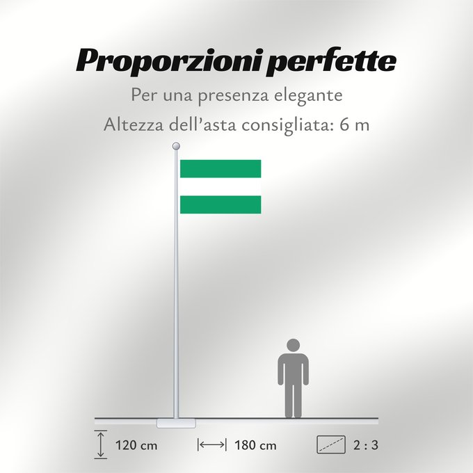 Proporzioni della bandiera: Tunja