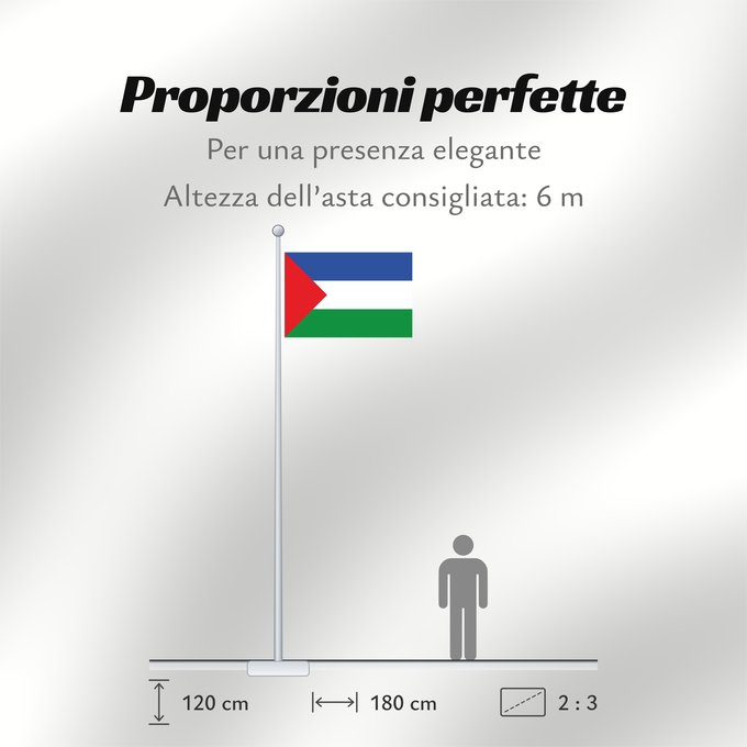 Proporzioni della bandiera: Guanacaste