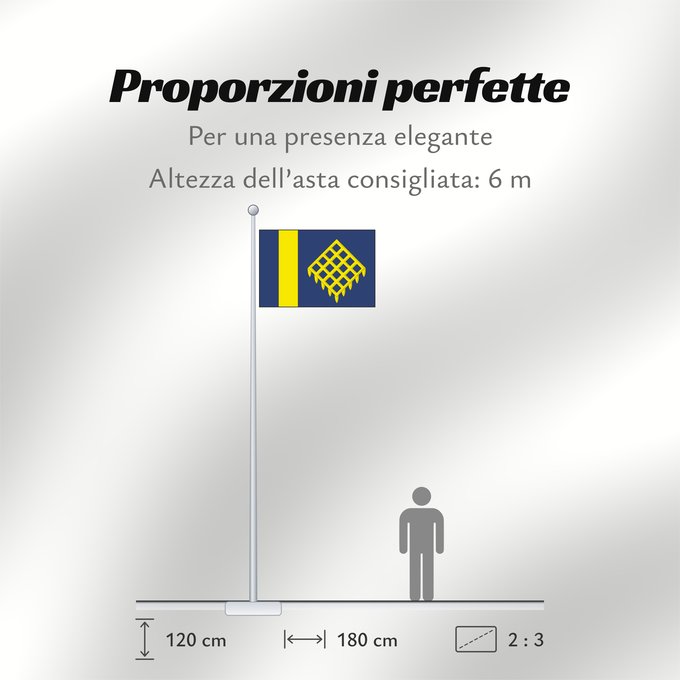 Proporzioni della bandiera: Bruzovice	Bruzovice, Frýdek-Místek District	Gminy Bruzowice, Powiat Frydek-Mistek