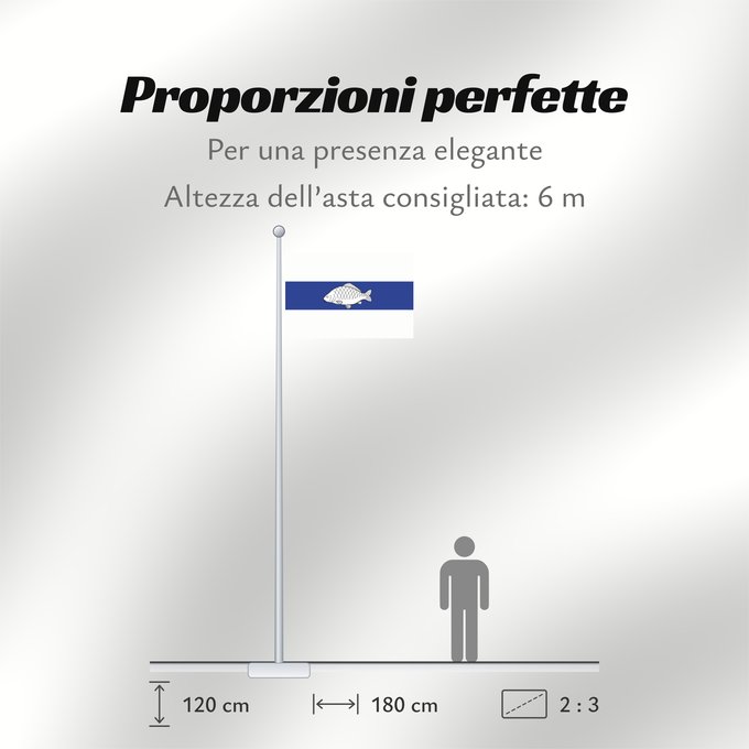 Proporzioni della bandiera: Ceska Rybna CZ Česká Rybná Coat of arms